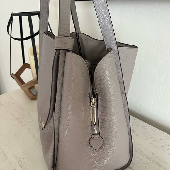 Kate Spade Warm Taupe Pebbled Leather Shoulder Bag - Picture 2 of 13